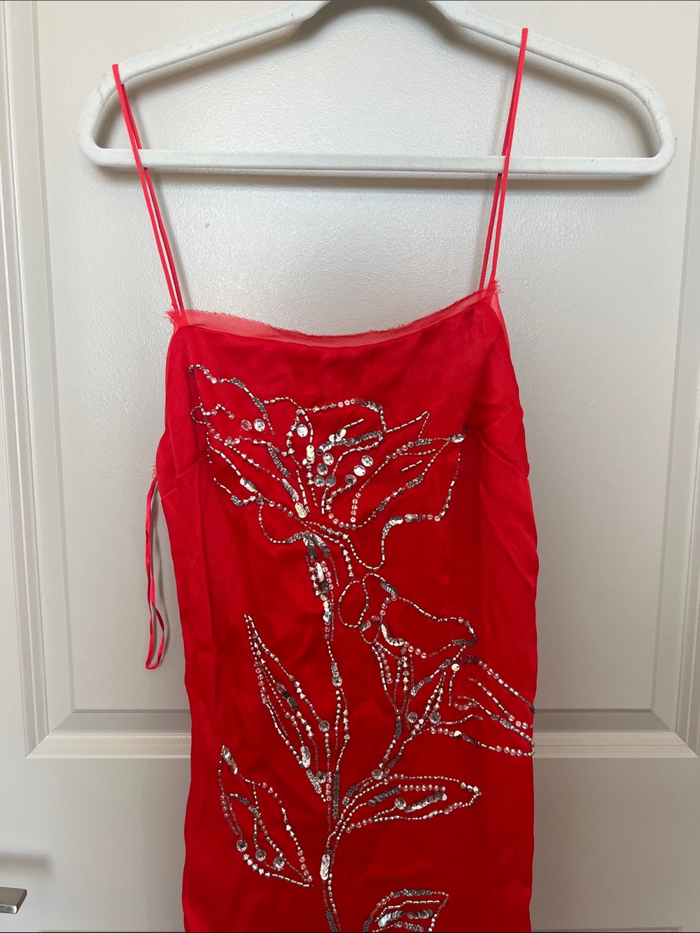 ASOS ARRANGE floral embellished cami maxi dress with low back - Picture 9 of 15